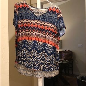 Short sleeve Aztec